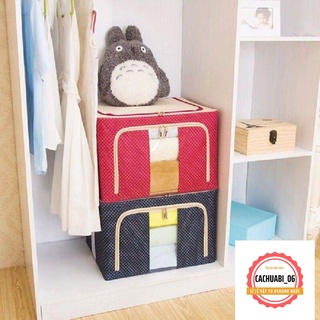 Hộp đựng chăn màn quần áo khung sắt loại 1