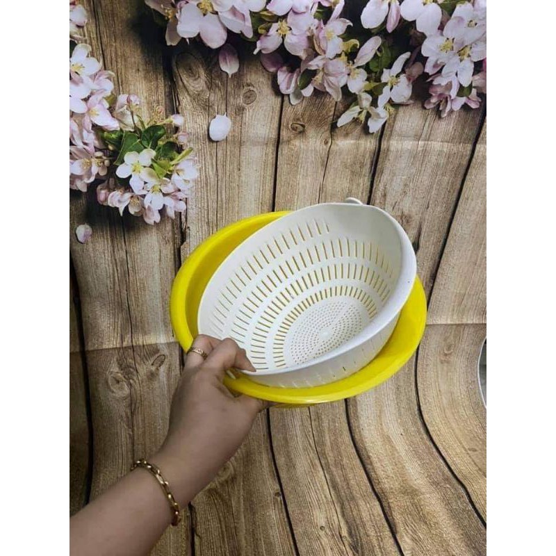 Bộ thau rổ 2in1. Hàng khuyến mãi nutifood