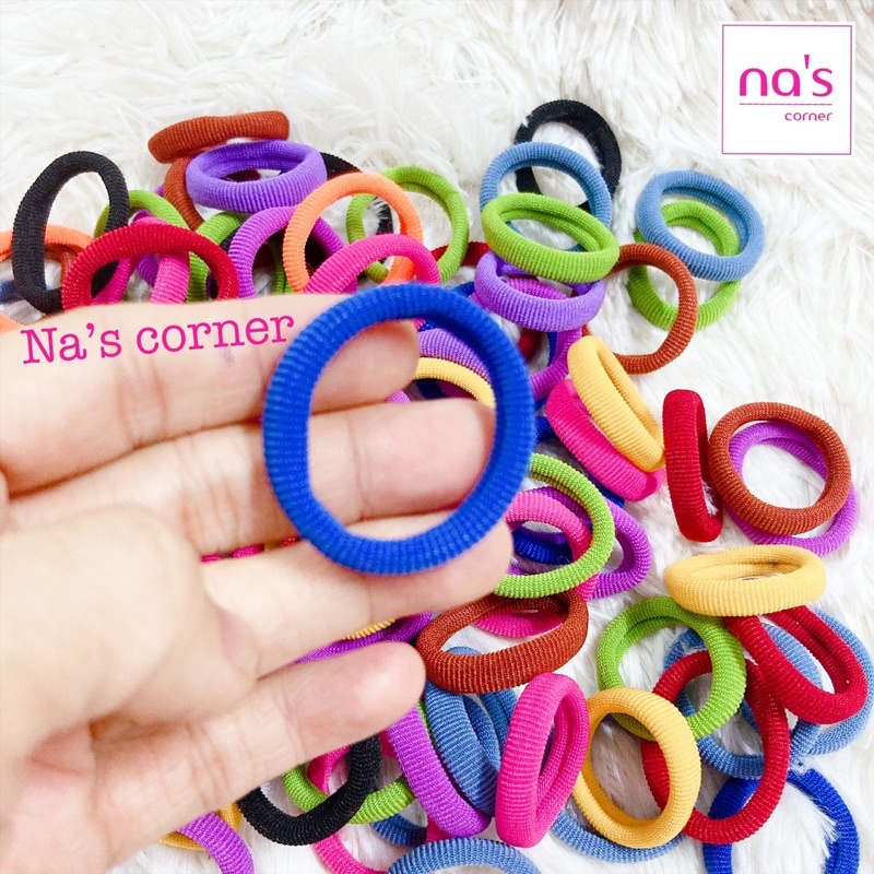 Thun len cột tóc nữ dễ thương