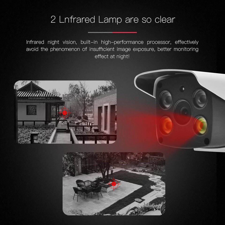 Camera IP ngoài trời C18S FHD 1080p Vstarcam, quay đêm có màu,có âm thanh | BigBuy360 - bigbuy360.vn