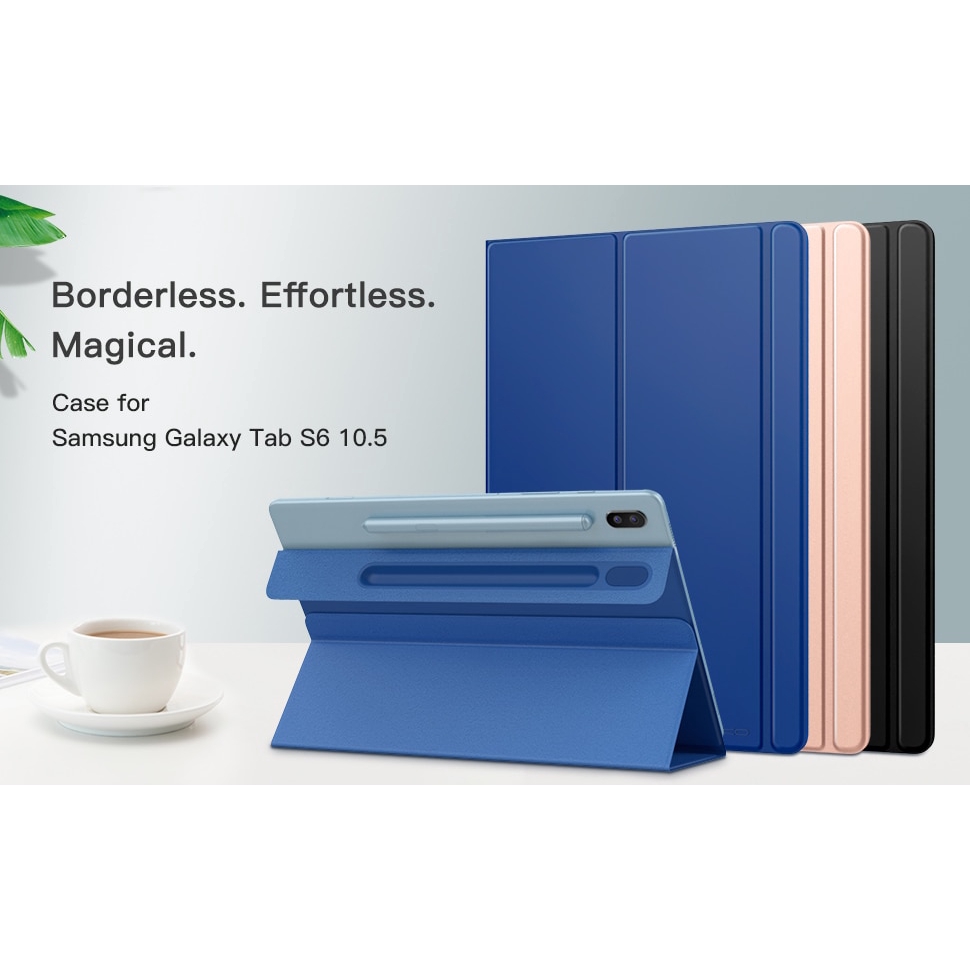 Bao Da Nắp Gập Thông Minh Siêu Nhẹ Cho Samsung Galaxy Tab S6 10.5 2019 | BigBuy360 - bigbuy360.vn