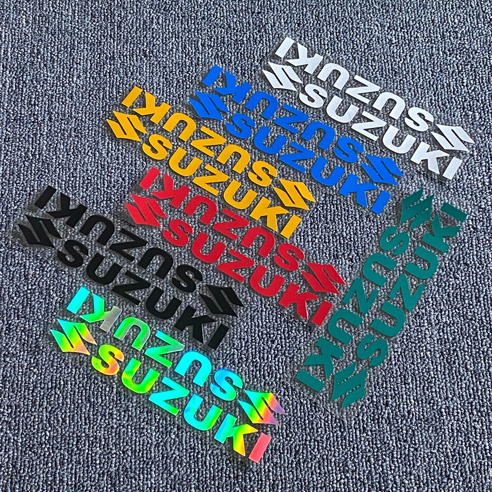 1 Cặp Miếng Dán Phản Quang Cho Xe Máy suzuki