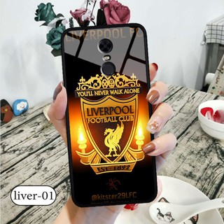 Ốp kính 3D Xiaomi Redmi 5 - in biểu tượng đội bóng