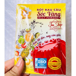COMBO 3 HỘP BỘT RAU CÂU SÓC VÀNG - hộp 120gr