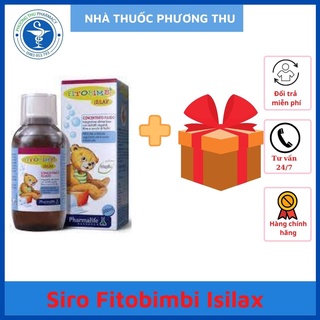 Siro fitobimbi isilax hỗ trợ bé bị táo bón,cung cấp chất xơ - ảnh sản phẩm 1