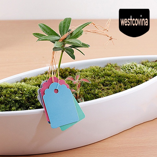 [Hot]☀ Bộ 100 Thẻ Đánh Dấu Cây Trồng Chống Thấm Nước Tiện Dụng