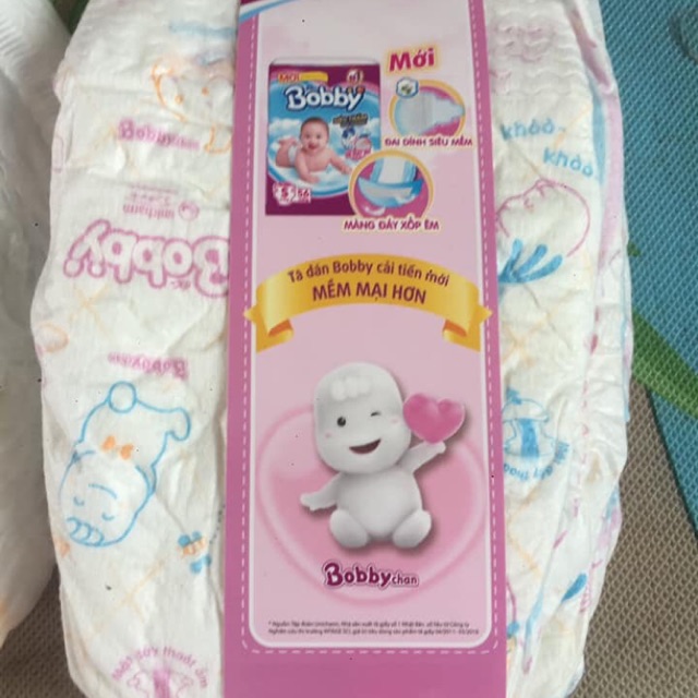 Tã dán Bobby S 100 miếng