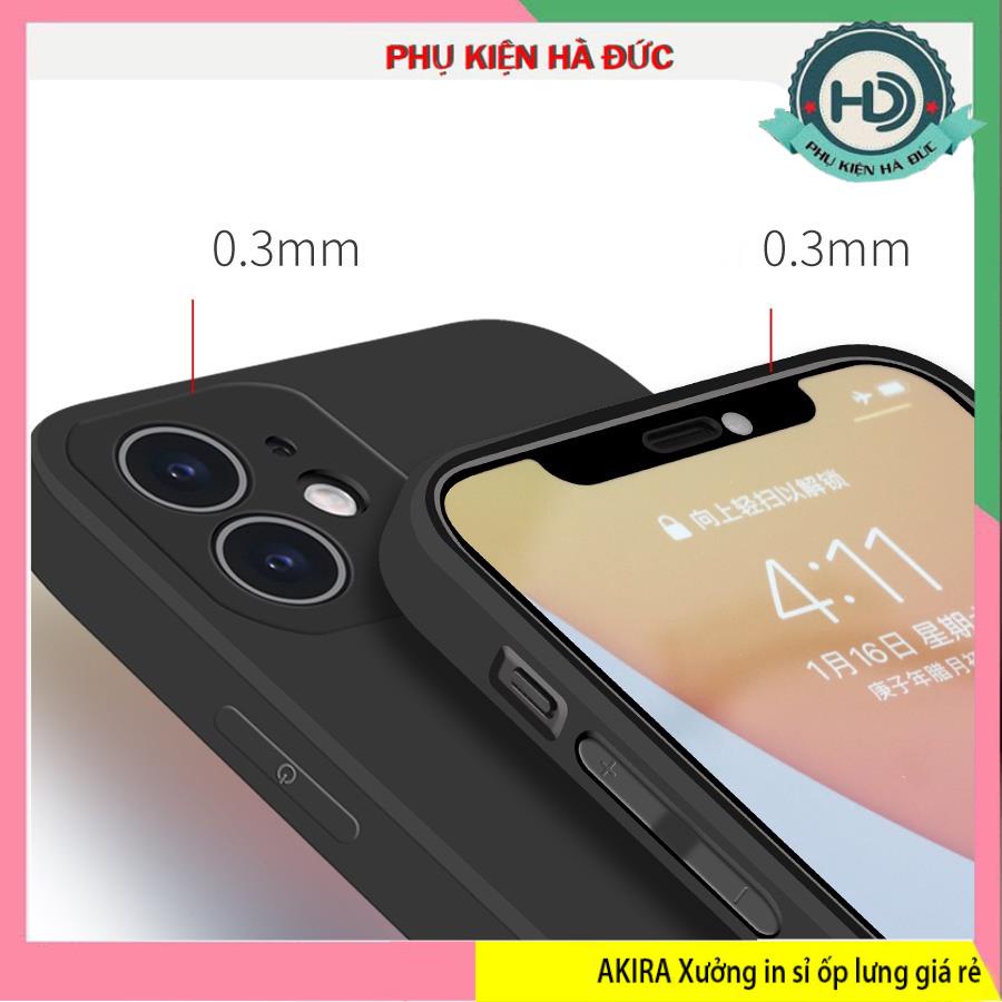 Ốp lưng chó bull đeo kính iphone 14/14Pro/14Plus/14Promax dẻo mềm cạnh vuông chống sốc bảo vệ camera Mã H118  Akira case