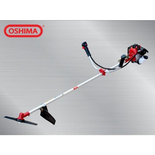 Máy cắt cỏ Oshima 430 bạc - ĐẦY ĐỦ MÃ COS.đông cơ 2 thì,máy cắt cỏ chính hãng thái lan, tăng 1 lưỡi tròn