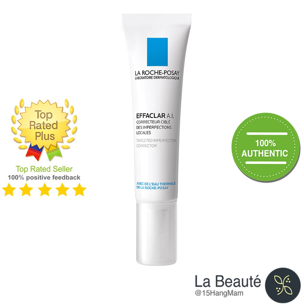 La Roche-Posay Effaclar A.I - Kem Giảm Mụn Sưng Chuyên Biệt 15ml