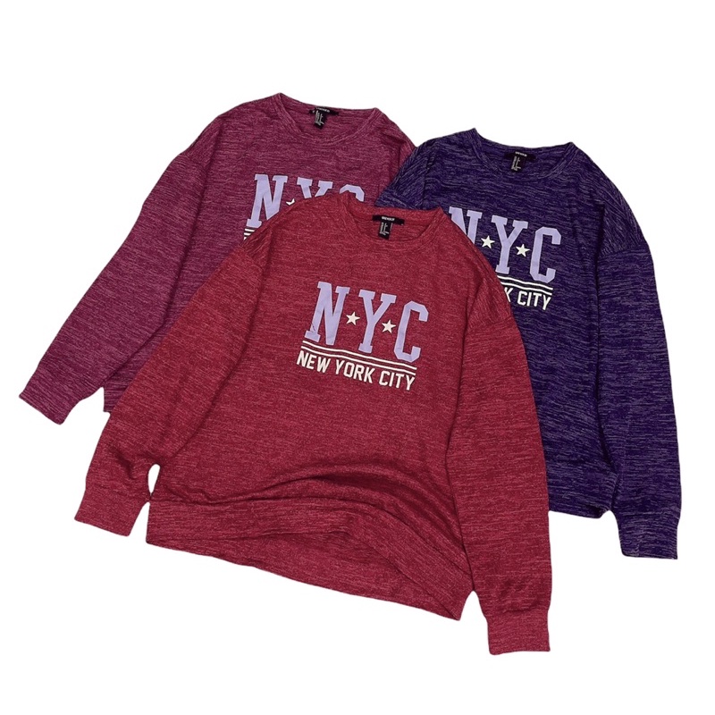 Áo sweater dệt kim xuất dư (3 màu)