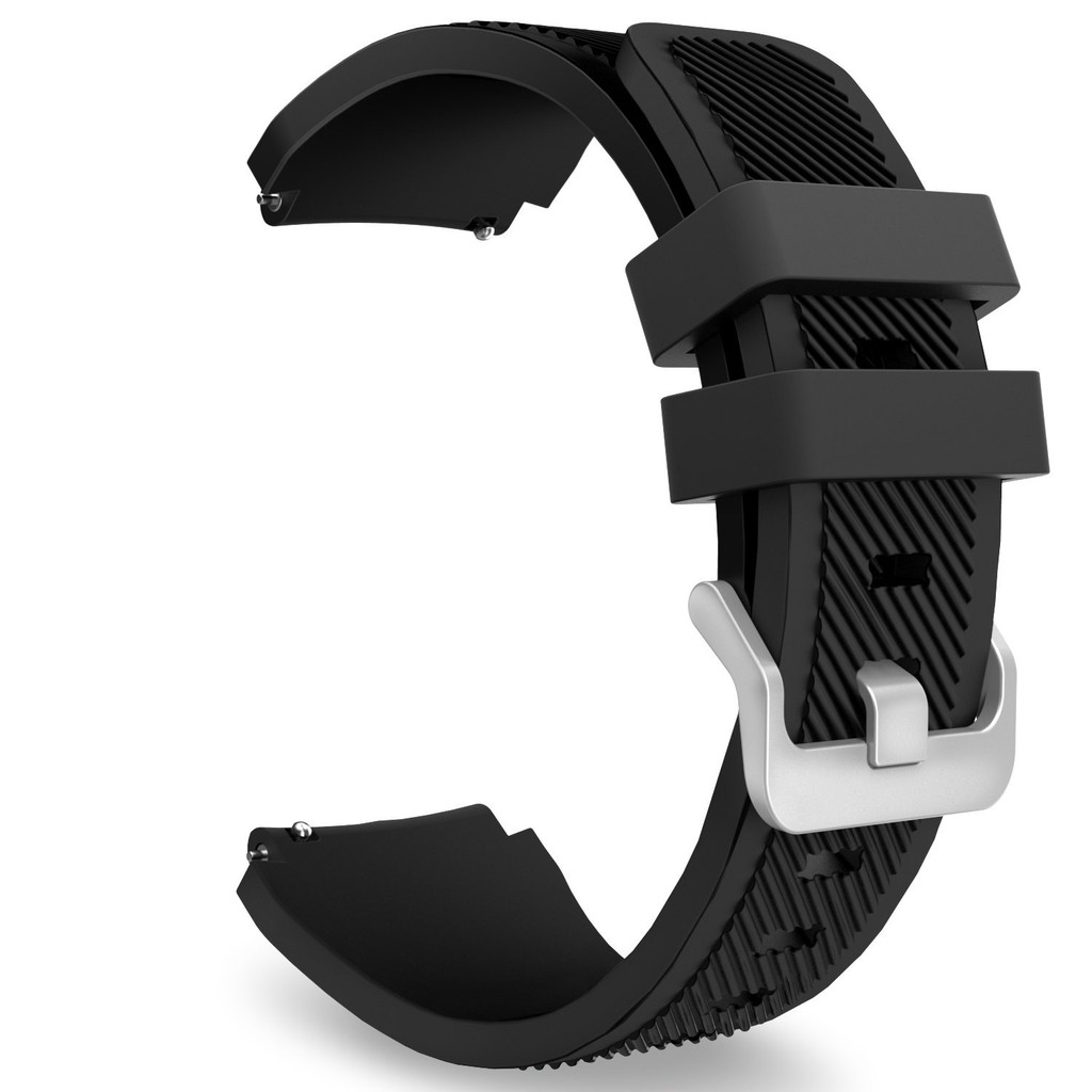 Silicone Watch Band Metal Clasp Strap for Huami Amazfit Pace