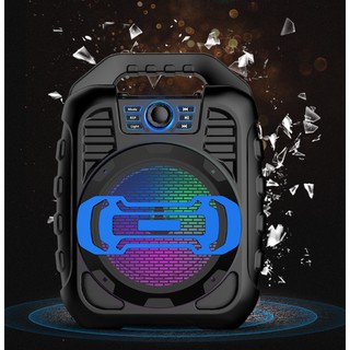 [FREESHIP 99K]_Loa di động hát karaoke Bluetooth 4.0 EARISE 2500mAh kèm Micro không dây