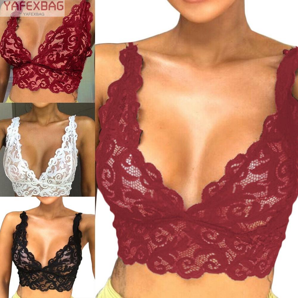 Women Sexy Lingerie Lace Unpadded Bralette Bralet Bra Tank Cami Crop Tops Vest  100% brand new and high quality.