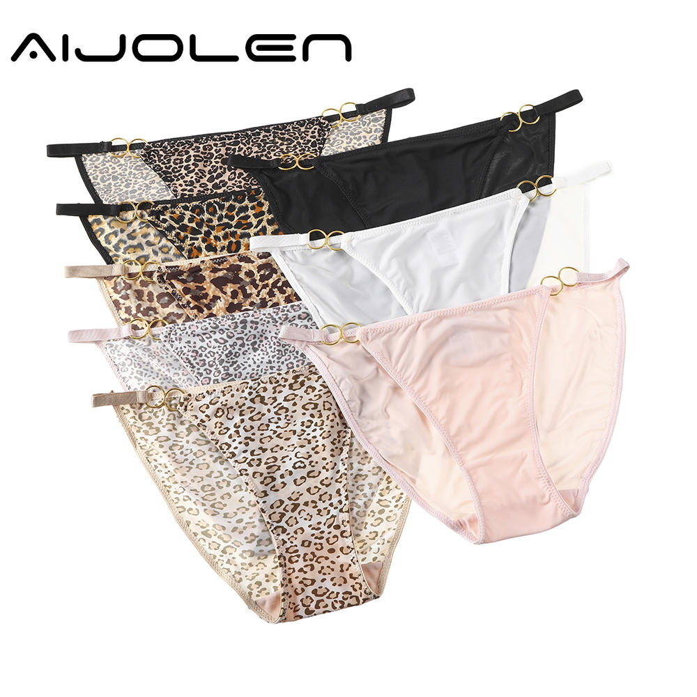 Quần lót AIJOLEN họa tiết da báo quyến rũ cá tính cho nữ