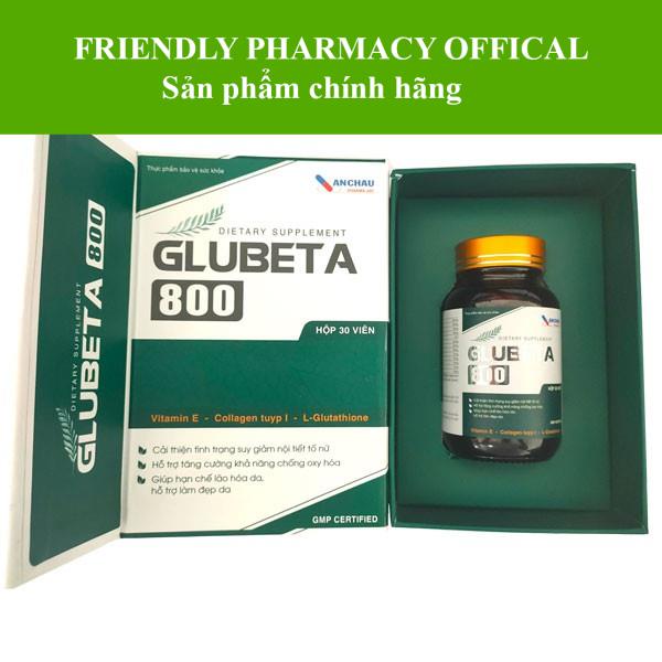 Glubeta 800 - Hỗ trợ tăng cường khả năng chống oxy hóa, tăng nội tiết tố nữ, ngăn ngừa lão hóa