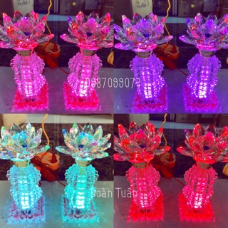 Đèn Thờ Pha Lê Cao Cấp (Một Cặp)