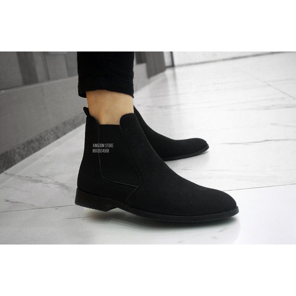 Chelsea boot da lộn sale khủng nhất shopee - chất lượng cao, ảnh thật 100%