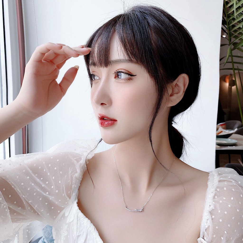 Dây chuyền vòng cổ cao cấp đính đá sợi mảnh tinh tế - Mely 1503