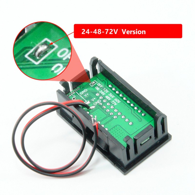 Đồng Hồ Đo Dung Lượng Pin 12v - 72v Chất Lượng Cao