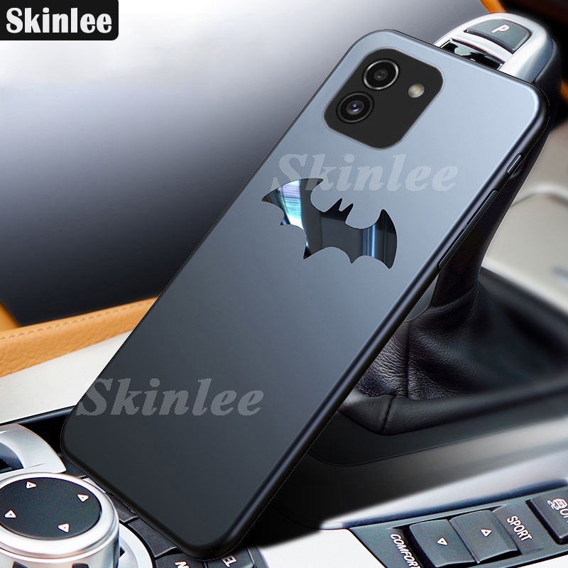 Ốp Điện Thoại Mỏng Mặt Nhám Chống Trượt Hình Người Dơi Cho Samsung A03 A03S 2022 Galaxy A03