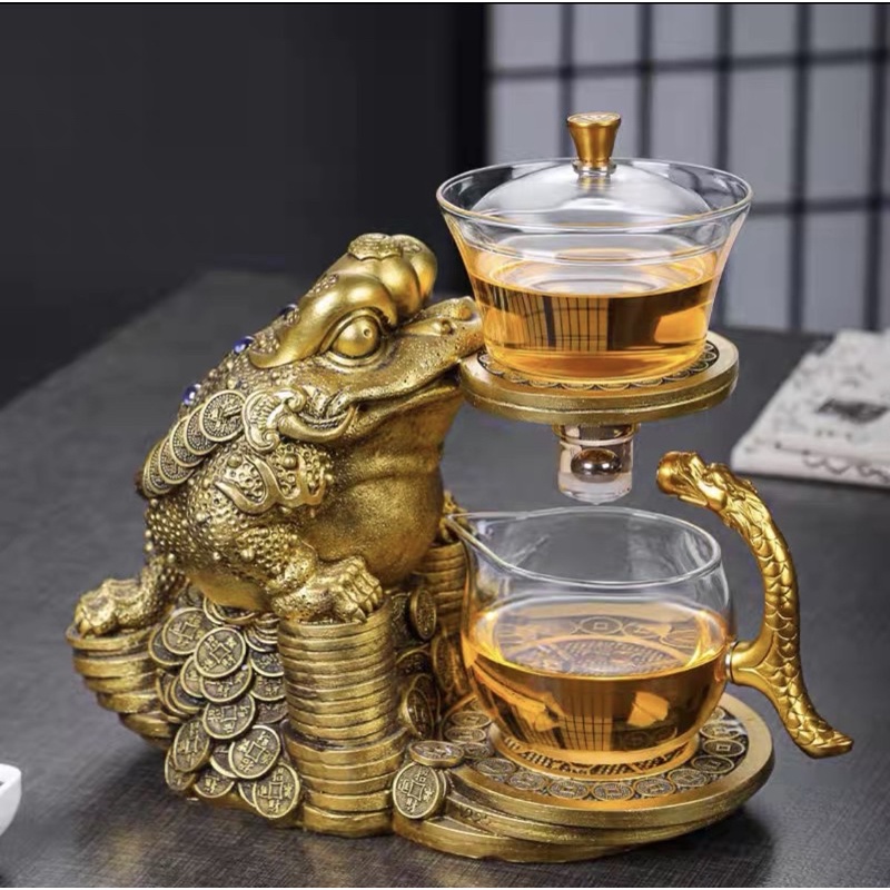BỘ ẤM TRÀ CÓC THẦN TÀI