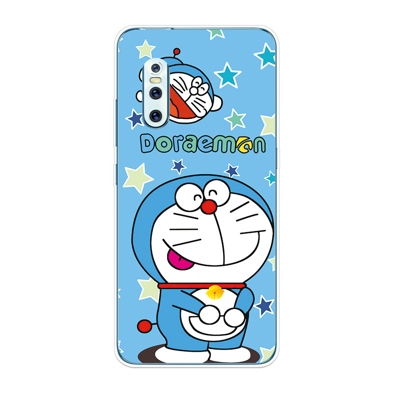 Ốp Lưng Vivo V9 V7 Plus V11 Pro V15 Plus Pro TPU mềm Case Doraemon