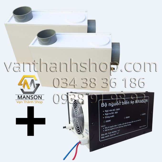 Máy tạo ẩm MANSON PL101 - COMBO 02 máy