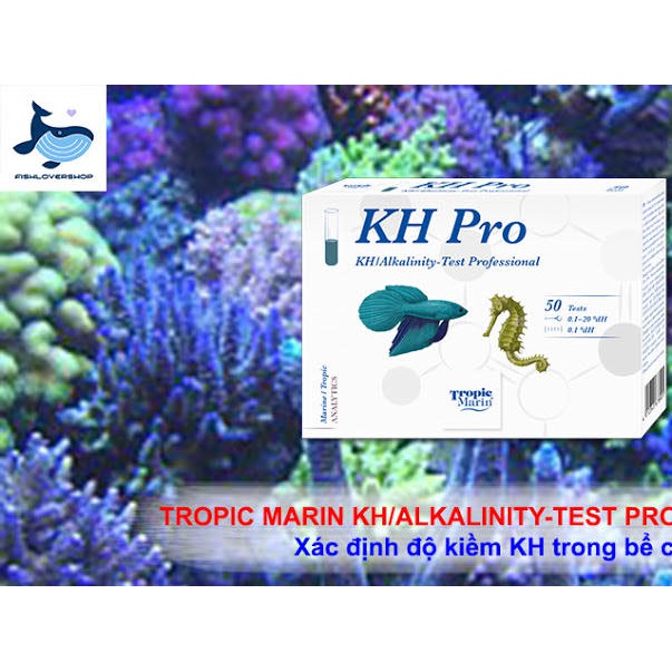 TROPIC MARIN KH/ALKALINITY TEST – TEST NỒNG ĐỘ KH NƯỚC MẶN