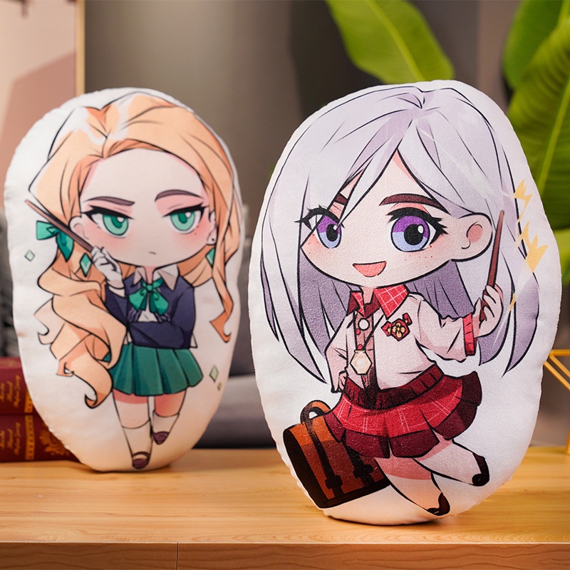 Gối nhồi bông hình Harry Potter hoạt hình dùng trang trí nhà cửa