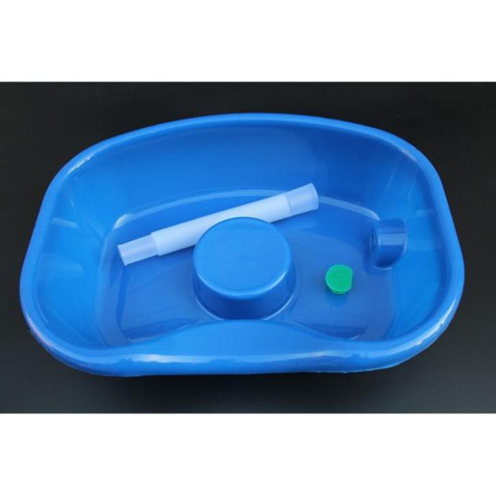 Chậu gội đầu tại giường cho người bệnh