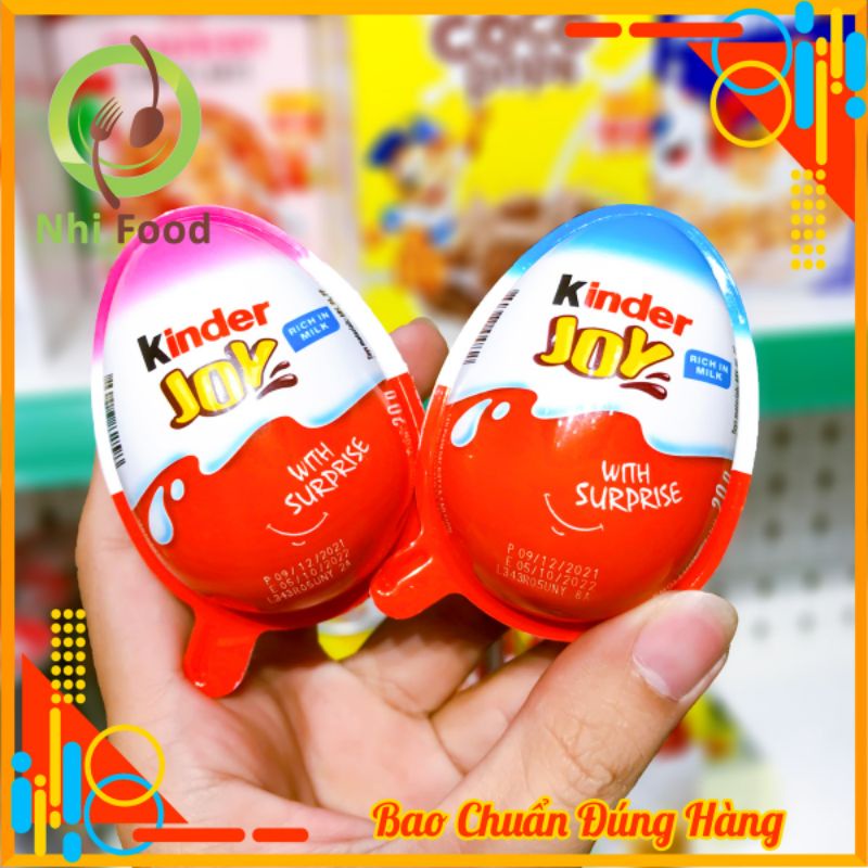 Trứng Chocolate Kinder Joy, Đồ Chơi Cho Bé Trai Và Bé Gái 20g