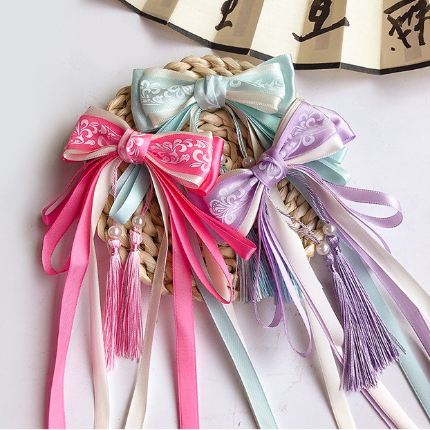 Kẹp Tóc Hình Nơ Dễ Thương Cho Bé Gái