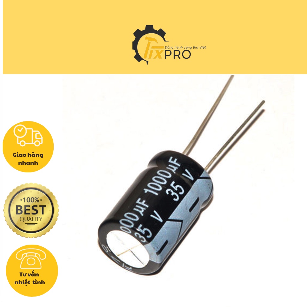 Tụ hóa 1000uF-35V