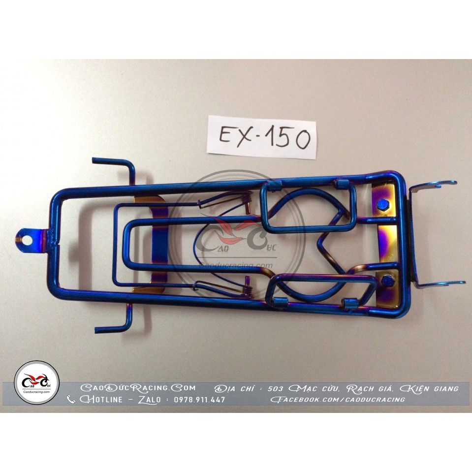 Baga titan EX150 - Baga titanium exciter 150 - xanh titan