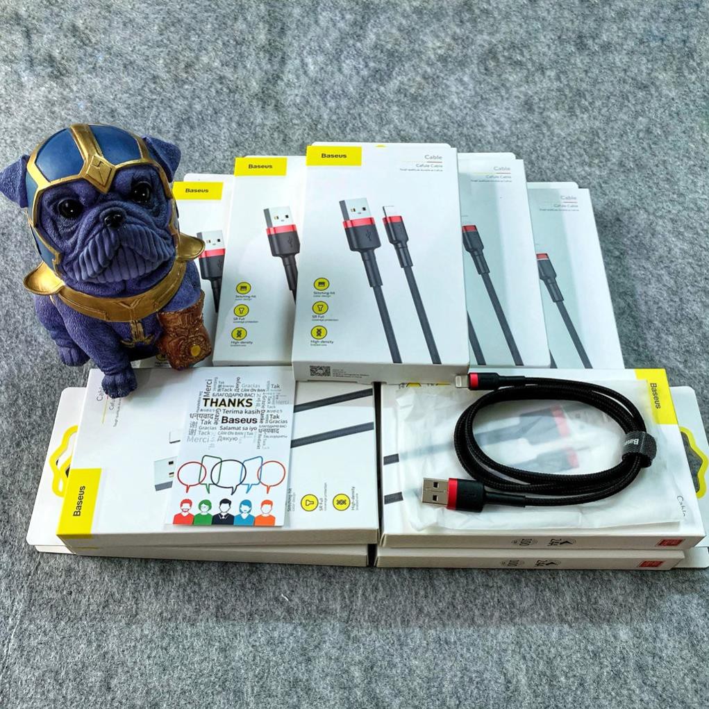 Cáp Iphone siêu bền Baseus ( Bao ngon hơn cáp zin )