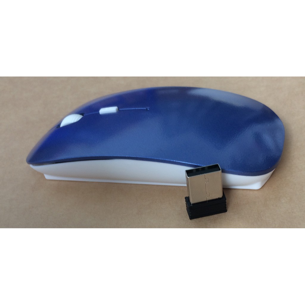 Chuột quang không dây kiểu dáng nhỏ gọn 4D Mouse (Giao màu ngẫu nhiên)