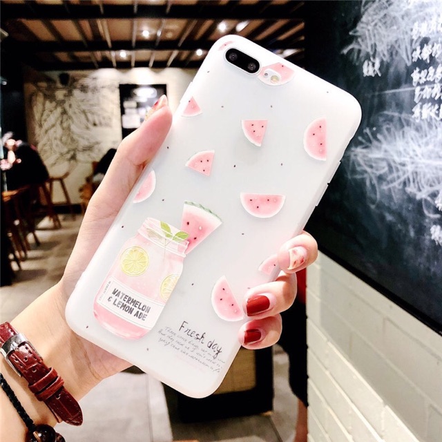 Ốp lưng iphone dưa hấu đỏ tươi đẹp 5/5s/6/6plus/6s/6s plus/6/7/7plus/8/8plus/x/xs/xs max/11/11 pro/11 promax - ROSE CASE