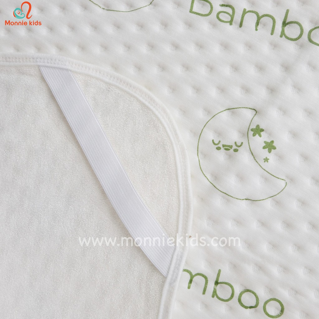 Tấm lót thay tã chống thấm cho bé 4 lớp vải sợi tre Bamboo cao cấp Comfy baby tự nhiên, kháng khuẩn, thoáng khí PAD1