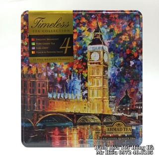 [T4/2024] Trà Ahmad Tea Timeless 4 vị (hộp 32 gói)