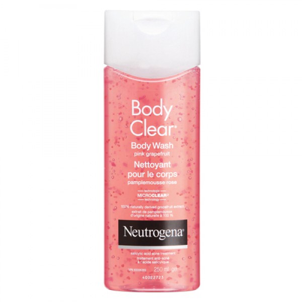 Bill US - Sữa tắm &amp; tẩy tế bào chết giảm mụn Neutrogena Body Clear Scrub 250ml