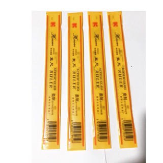 [XẢ KHO/ ĐỔ BUÔN]10 chiếc thước kẻ nhựa trong màu trắng thước kẻ 20cm