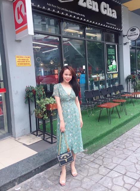 Váy hoa nhí cúc ngọc combo