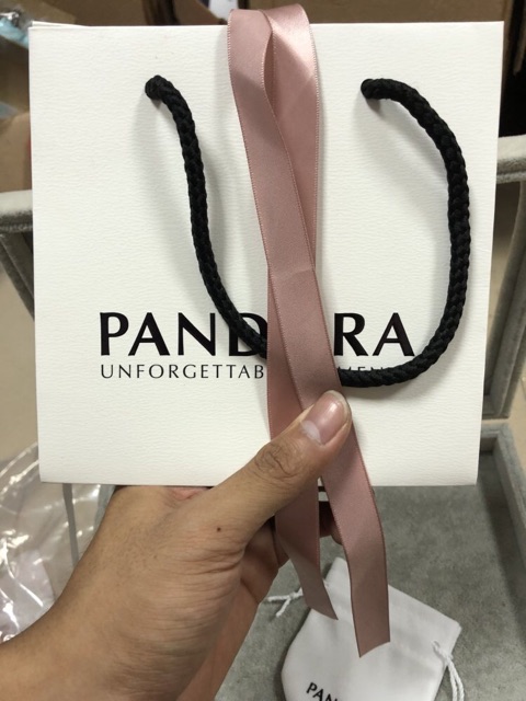 [Tặng 10 chặn cao su/set] Hộp quà tặng bộ túi hộp Pan đựng vòng charm | BigBuy360 - bigbuy360.vn