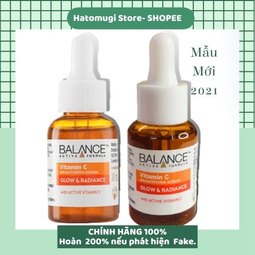 Serum Balance [Hàng Auth] Tinh Chất mờ thâm sau mụn Vitamin C Balance Active Formula 30ml