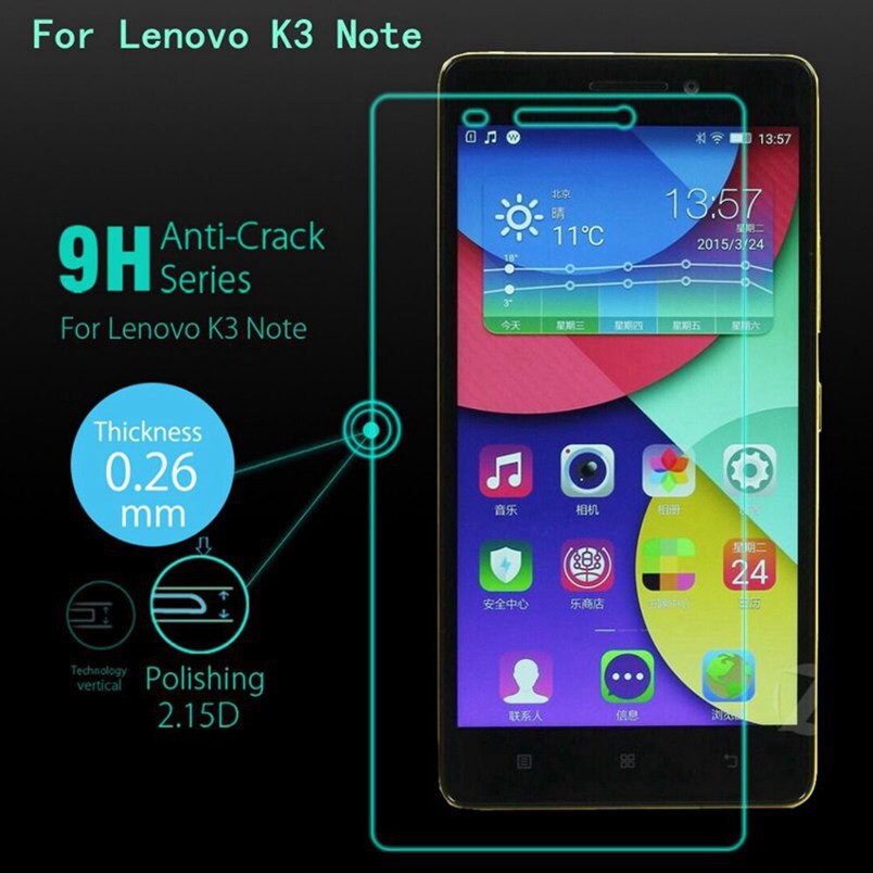 Miếng dán bảo vệ màn hình cường lực chống bụi cho Lenovo K3 K4 K5 K6 K8 Note K5 K6 K8 plus K5 K6 pro K6 lite K5S K10 K80