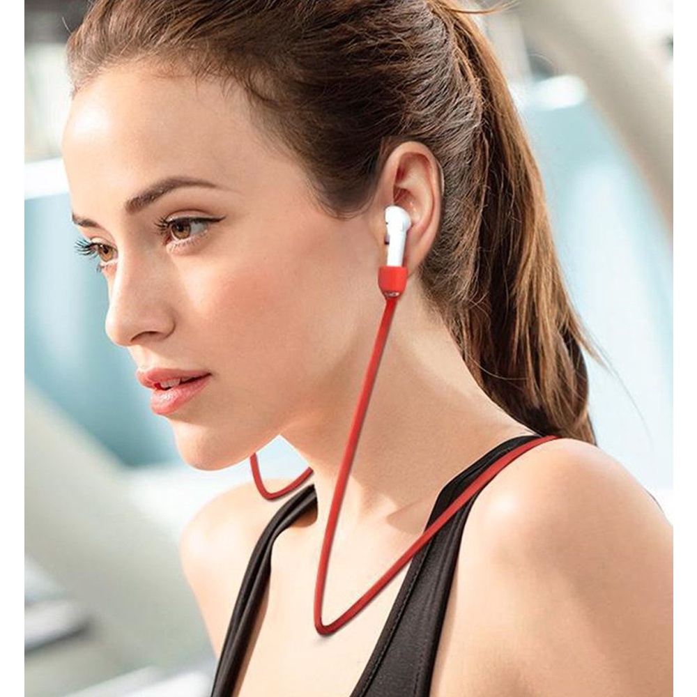 Magic Mới Dây Silicon Bảo Vệ Tai Nghe Chống Thất Lạc Nhiều Màu Sắc Thời Trang