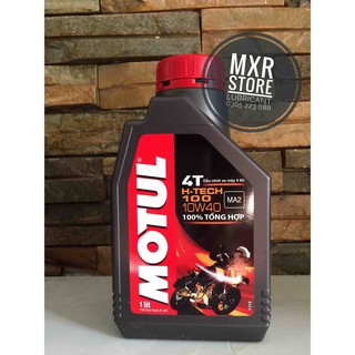 Dầu nhớt Motul H-Tech 100 4T 10w40