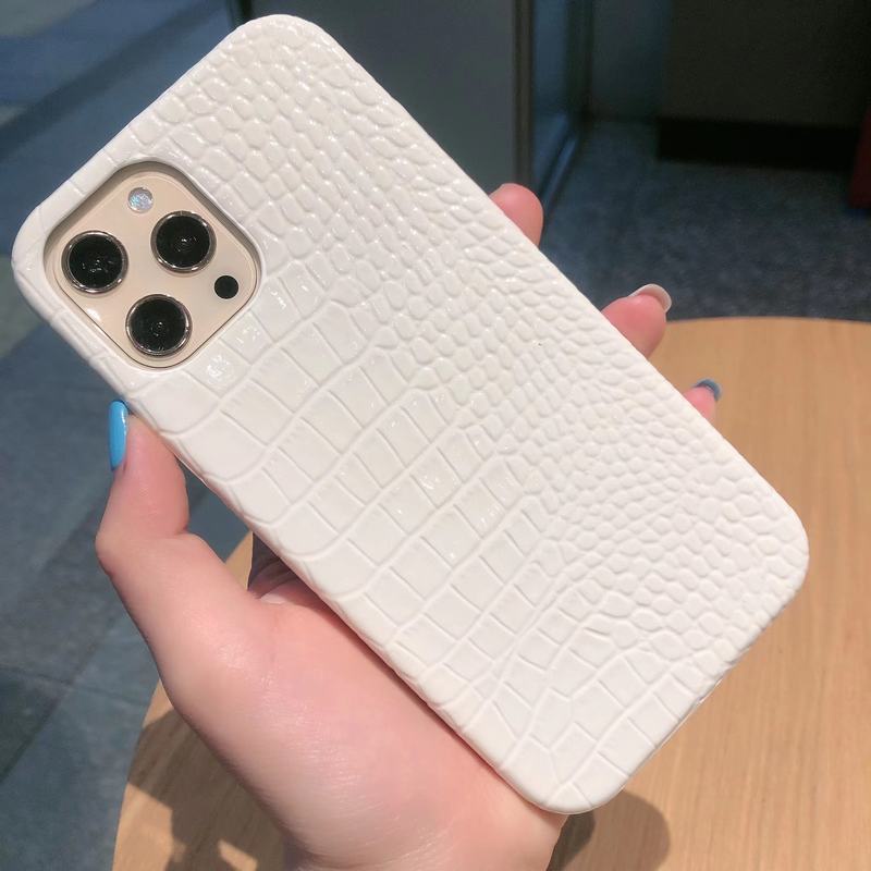 Ốp Điện Thoại Da Cá Sấu Cho iphone 13 pro max 12 pro max 11 pro max 7 plus 6 plus xs max