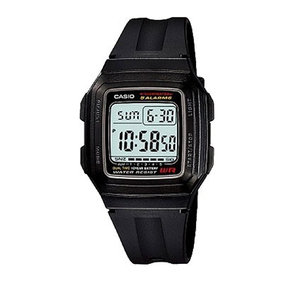 Đồng hồ Casio cho nam giới chống nước tốt F-201WA-1ADF